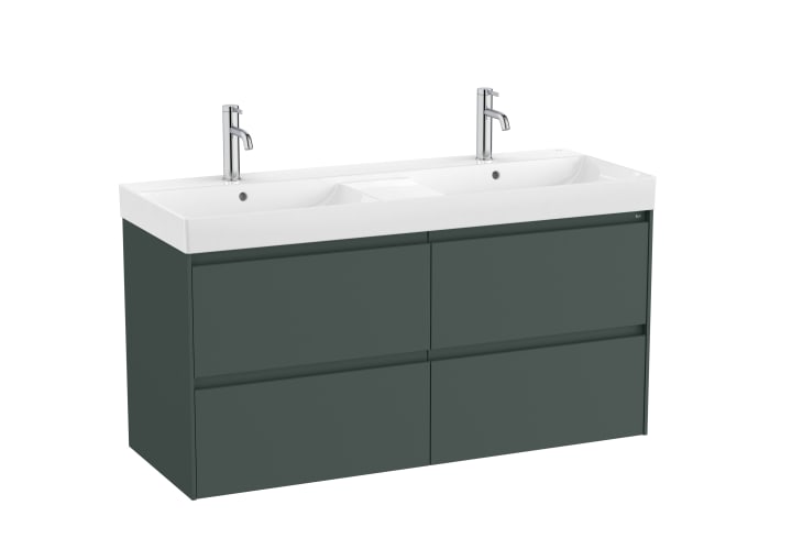 Unik (Solution Meuble 4 tiroirs + Double Lavabo)