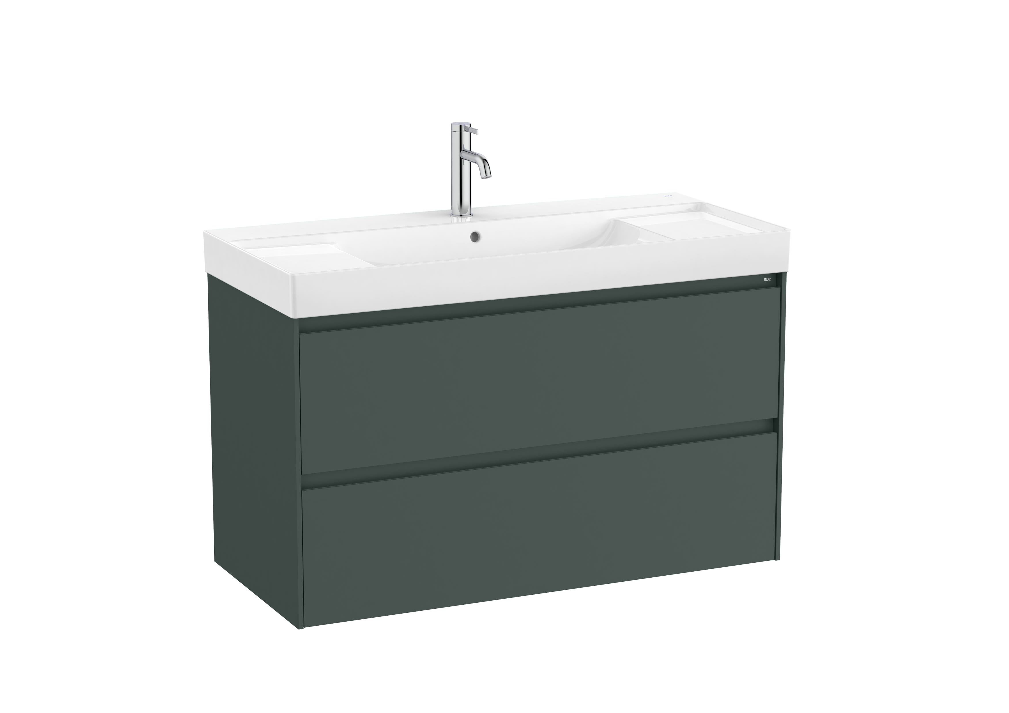 Meubles avec lavabo Vert Mat Ona A851693513 Roca